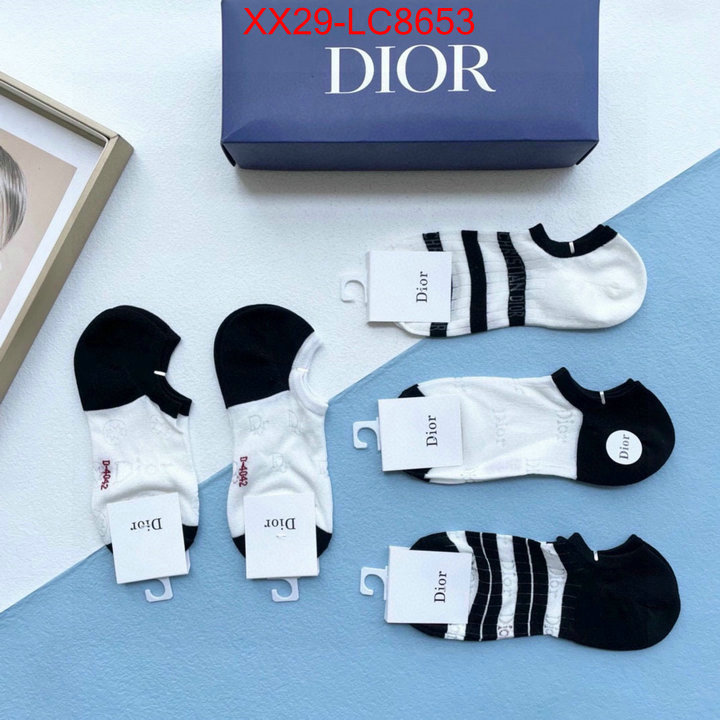 Sock-Dior top sale ID: LC8653 $: 29USD