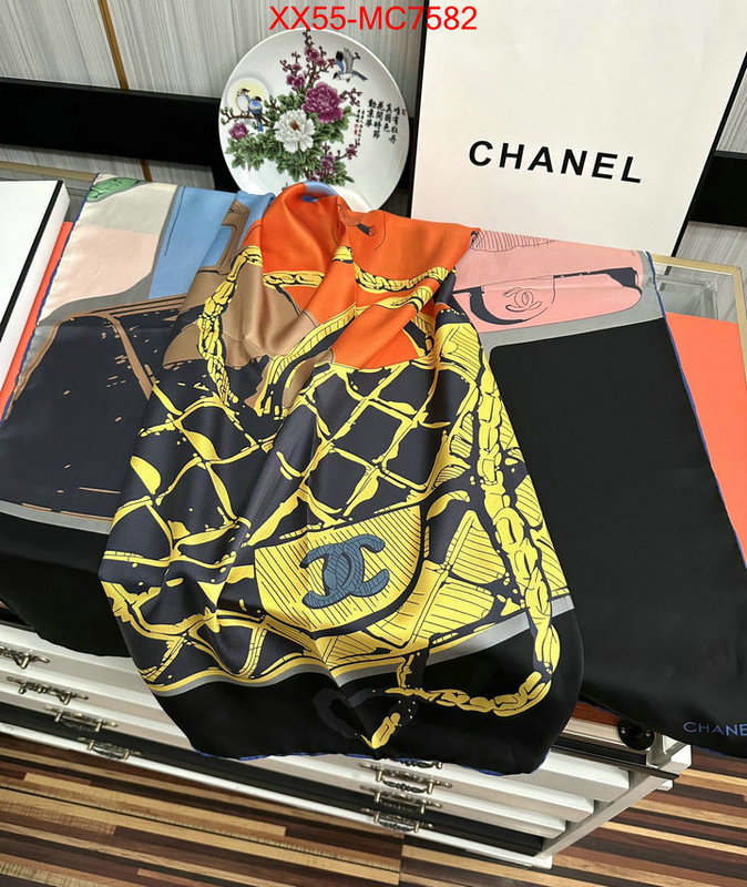 Scarf-Chanel where can i buy the best 1:1 original ID: MC7582 $: 55USD