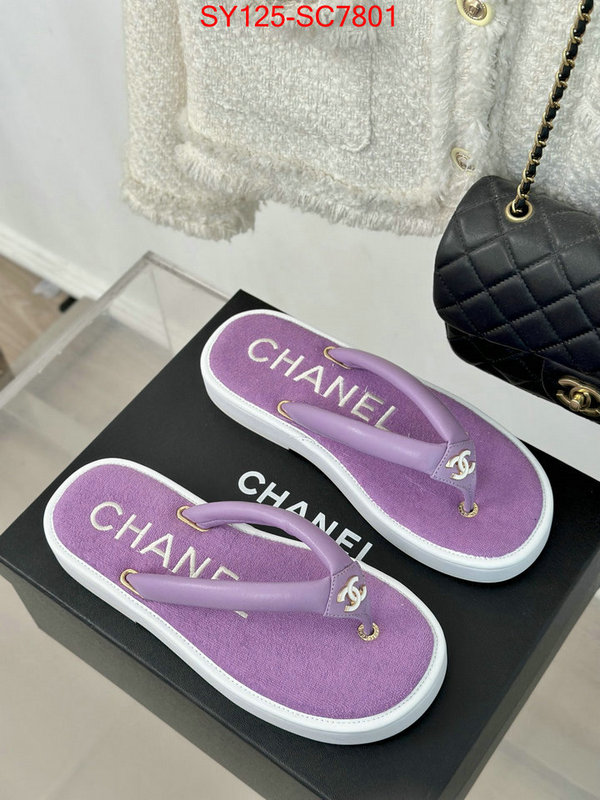 Women Shoes-Chanel exclusive cheap ID: SC7801 $: 125USD