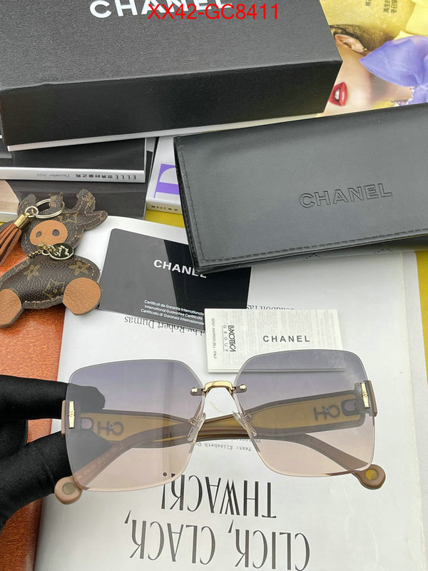 Glasses-Chanel shop the best high authentic quality replica ID: GC8411 $: 42USD