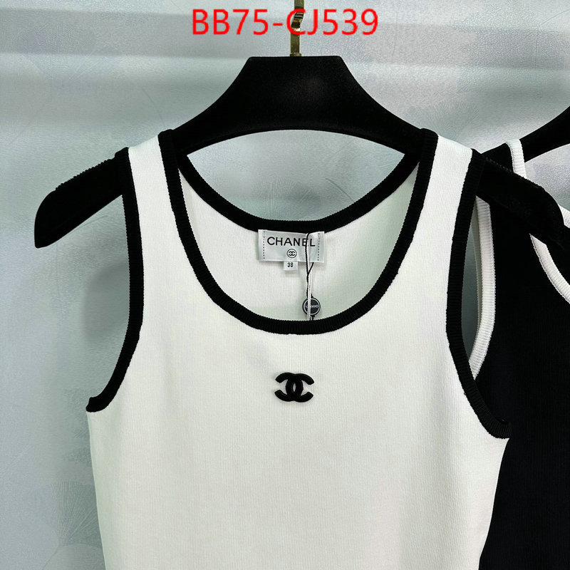 Clothing-Chanel 2024 aaaaa replica 1st copy ID: CJ539 $: 75USD