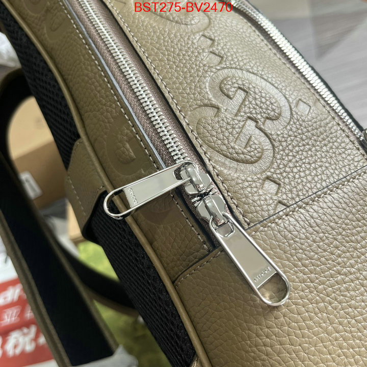 Gucci Bags(TOP)-Backpack- buy the best replica ID: BV2470 $: 275USD,