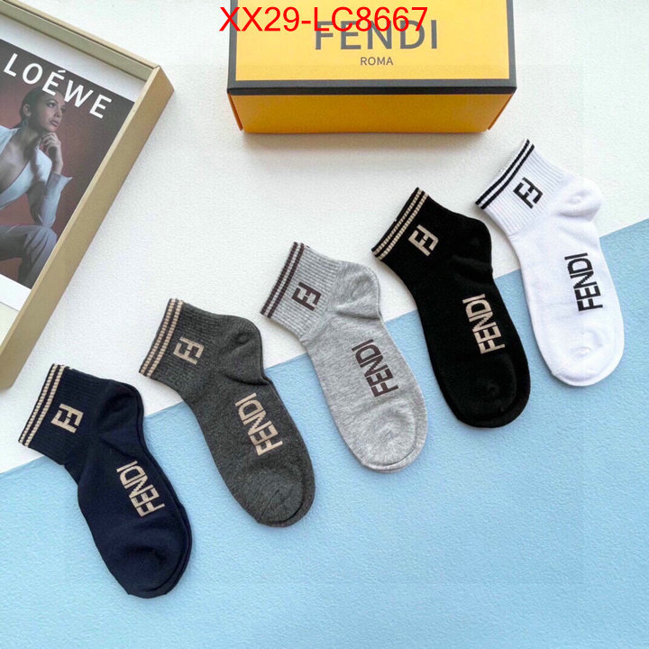 Sock-Fendi shop now ID: LC8667 $: 29USD