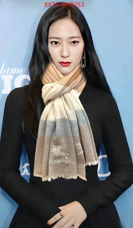 Scarf-Burberry from china ID: MY9253 $: 75USD