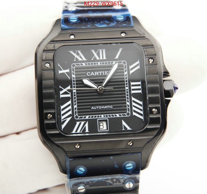 Watch(TOP)-Cartier buy 1:1 ID: WX9615 $: 229USD