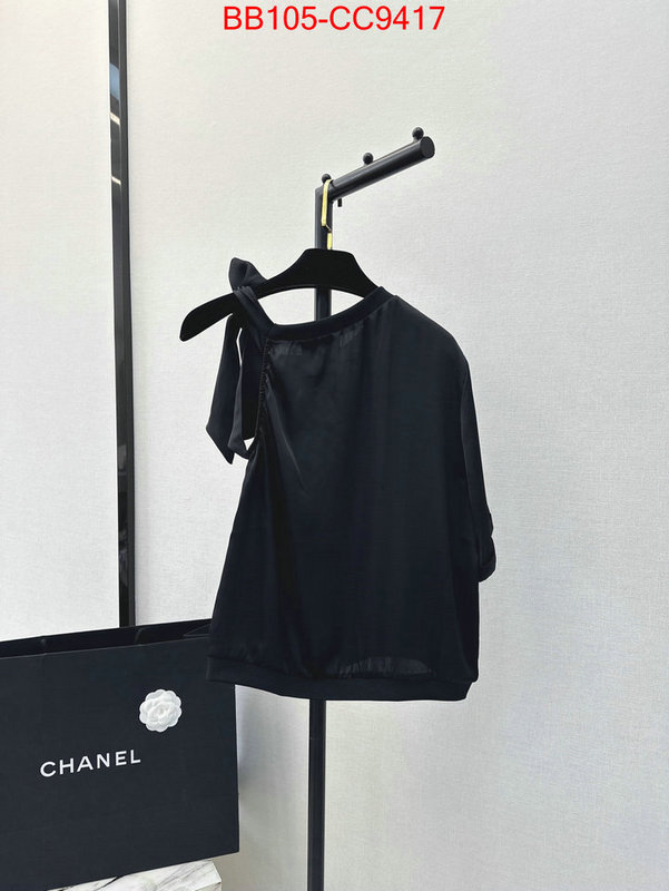 Clothing-Chanel buy the best replica ID: CC9417 $: 105USD