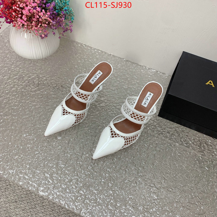 Women Shoes-ALAIA high quality happy copy ID: SJ930 $: 115USD