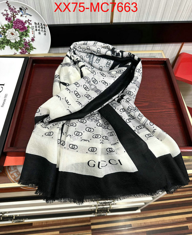 Scarf-Gucci buy cheap replica ID: MC7663 $: 75USD