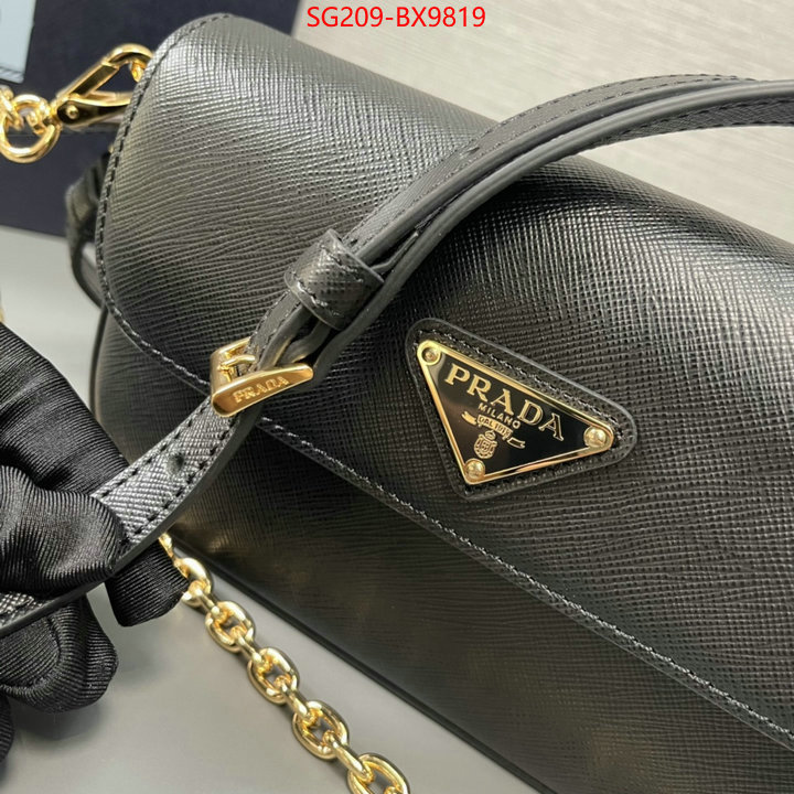 Prada Bags(TOP)-Crossbody- best wholesale replica ID: BX9819 $: 209USD,