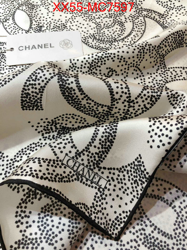 Scarf-Chanel replicas buy special ID: MC7597 $: 55USD