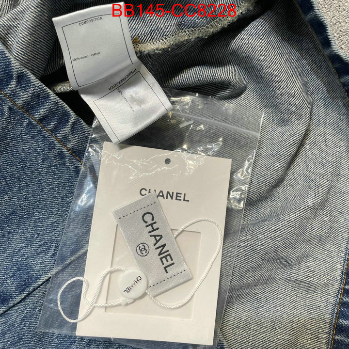 Clothing-Chanel 2024 replica ID: CC8228 $: 145USD