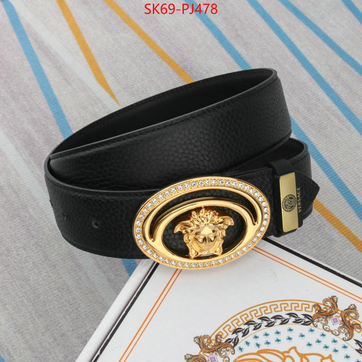 Belts-Versace wholesale replica shop ID: PJ478 $: 69USD