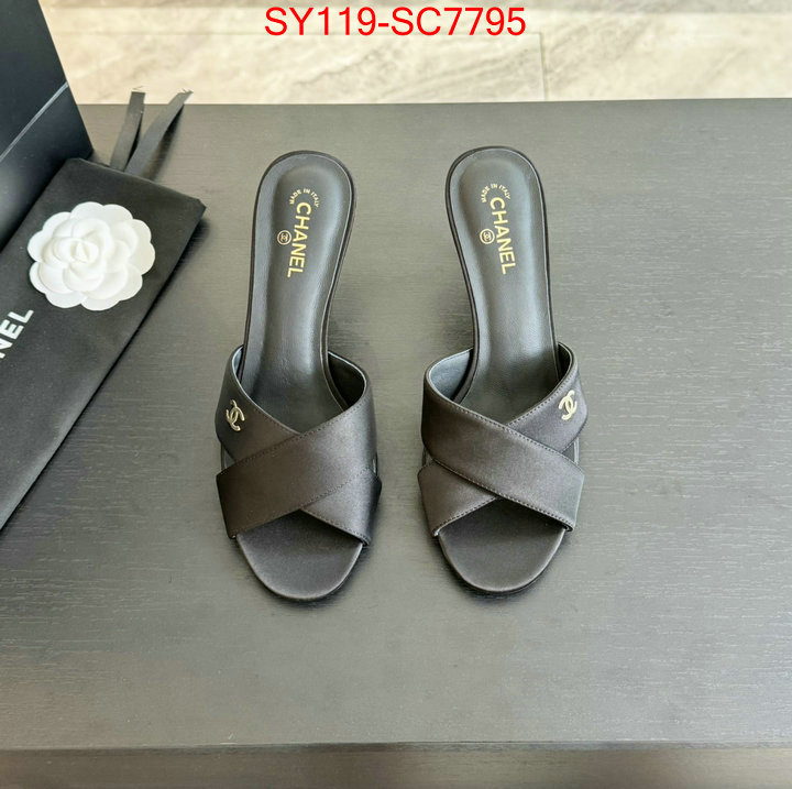 Women Shoes-Chanel for sale cheap now ID: SC7795 $: 119USD