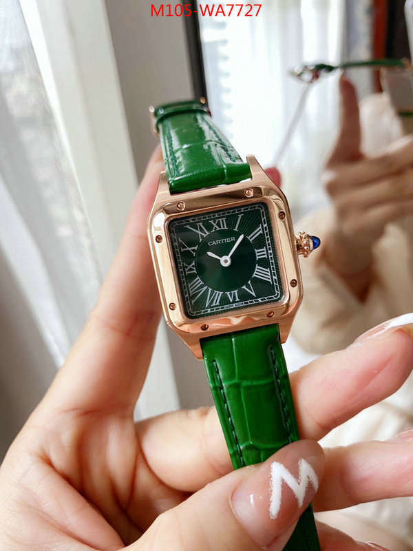 Watch(4A)-Cartier buy cheap ID: WA7727 $: 105USD