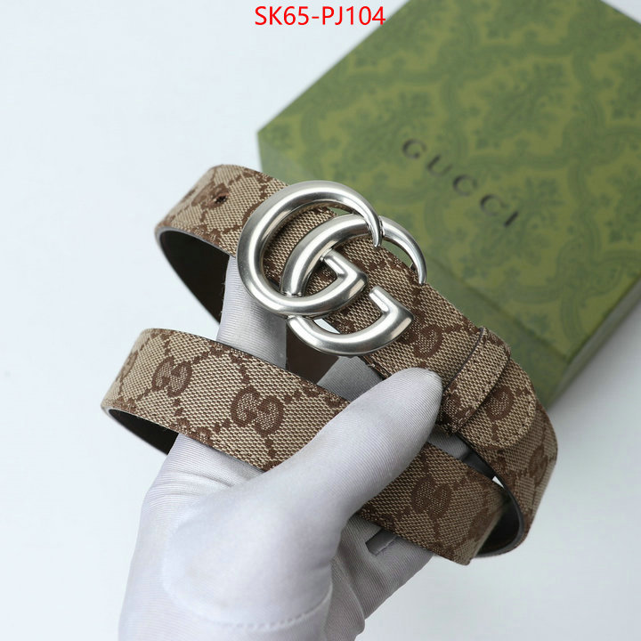 Belts-Gucci fake designer ID: PJ104 $: 65USD