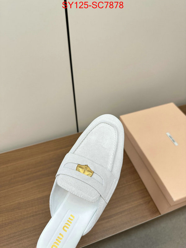 Women Shoes-Miu Miu the top ultimate knockoff ID: SC7878 $: 125USD