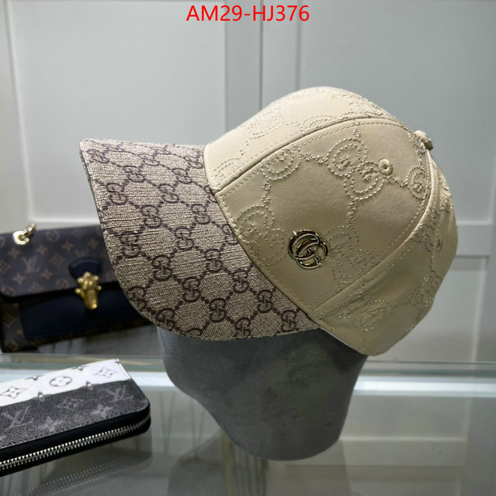 Cap(Hat)-Gucci quality replica ID: HJ376 $: 29USD