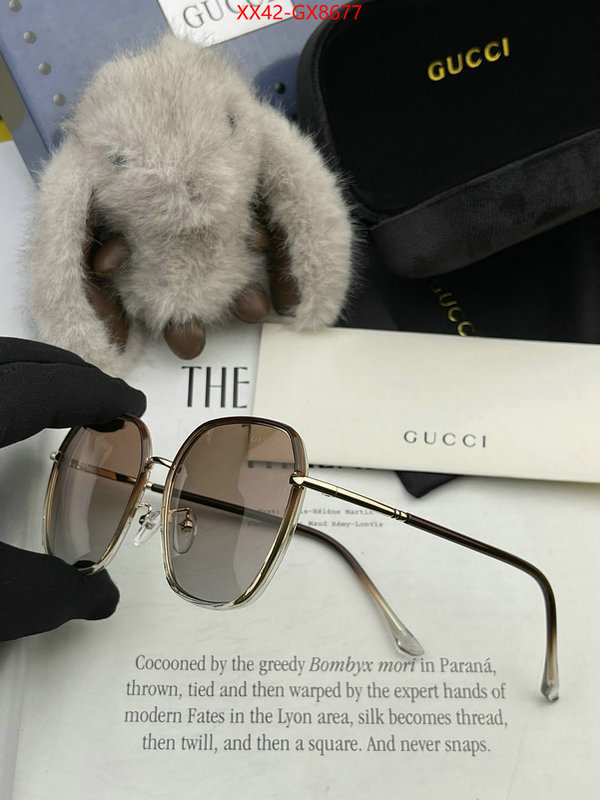 Glasses-Gucci copy aaaaa ID: GX8677 $: 42USD