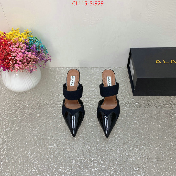 Women Shoes-ALAIA can you buy replica ID: SJ929 $: 115USD