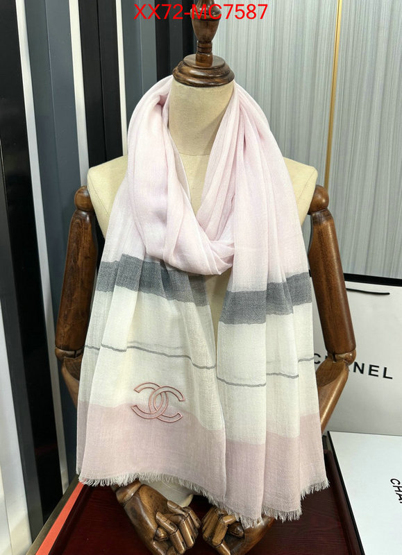 Scarf-Chanel best site for replica ID: MC7587 $: 72USD