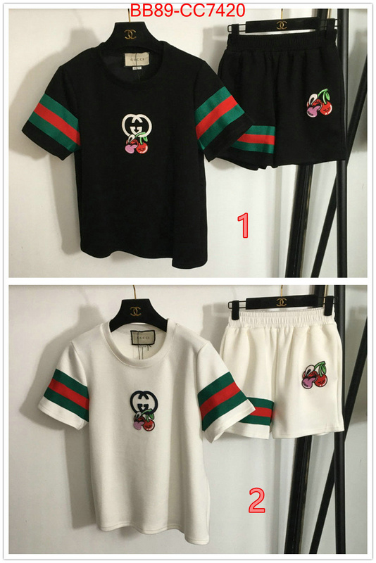 Clothing-Gucci wholesale sale ID: CC7420 $: 89USD