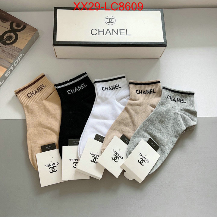 Sock-Chanel unsurpassed quality ID: LC8609 $: 29USD