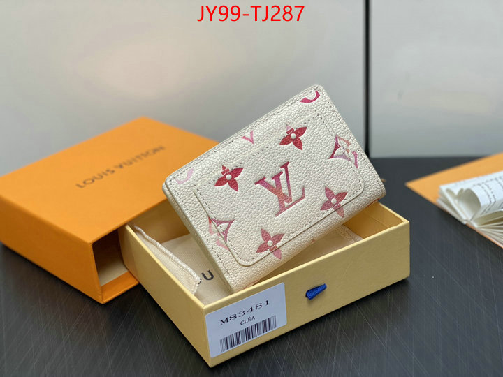 LV Bags(TOP)-Wallet buy aaaaa cheap ID: TJ287 $: 99USD,