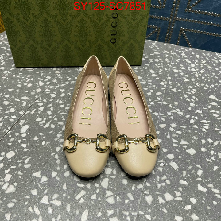 Women Shoes-Gucci replica aaaaa designer ID: SC7851 $: 125USD