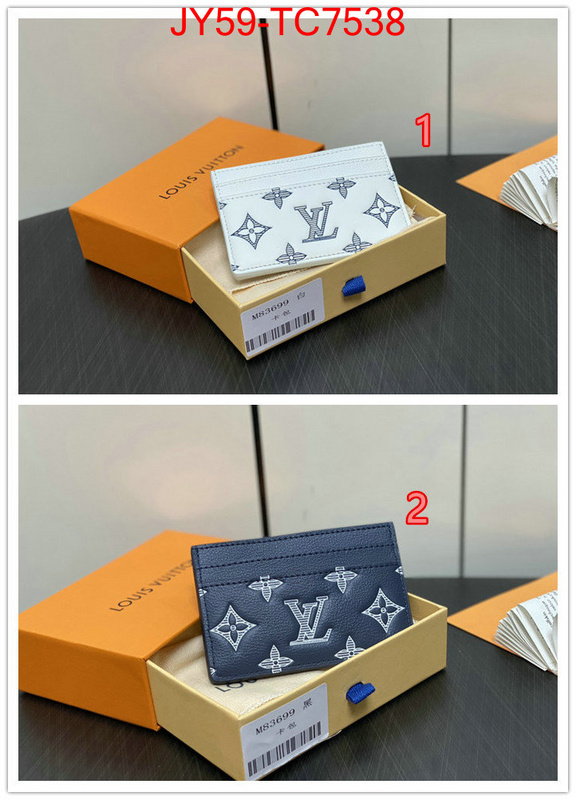 LV Bags(TOP)-Wallet best like ID: TC7538 $: 59USD,