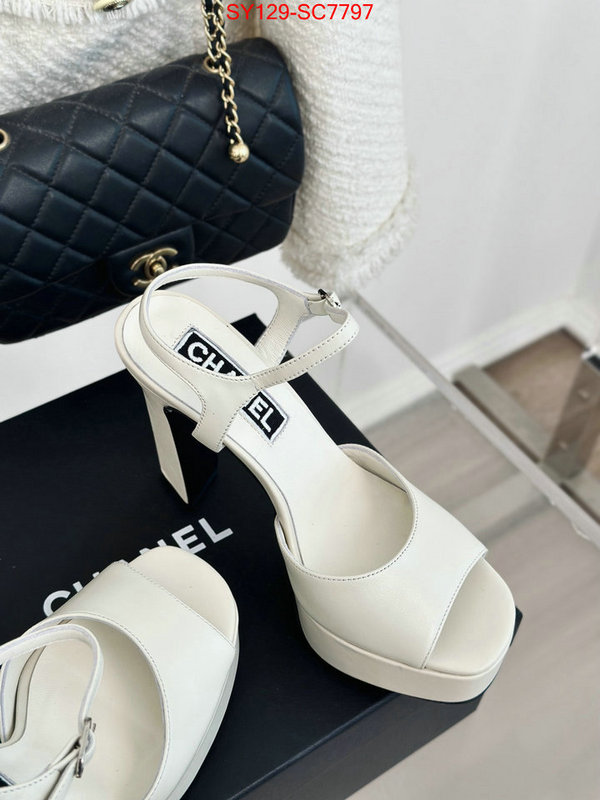 Women Shoes-Chanel buy top high quality replica ID: SC7797 $: 129USD