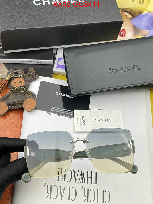 Glasses-Chanel shop the best high authentic quality replica ID: GC8411 $: 42USD