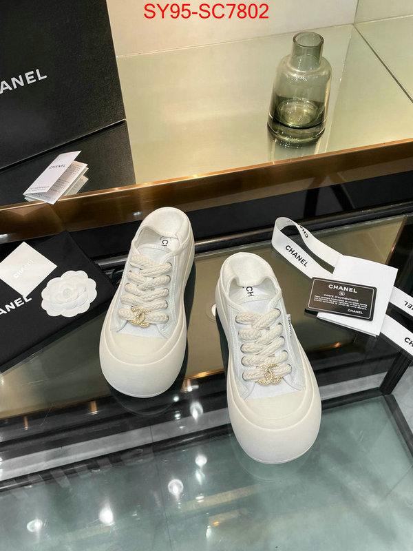 Women Shoes-Chanel high quality perfect ID: SC7802 $: 95USD