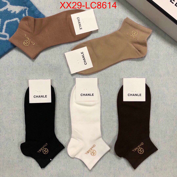 Sock-Chanel where quality designer replica ID: LC8614 $: 29USD