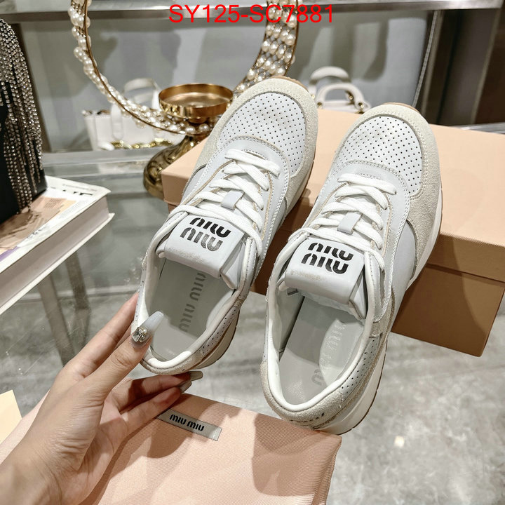 Women Shoes-Miu Miu high quality replica ID: SC7881 $: 125USD