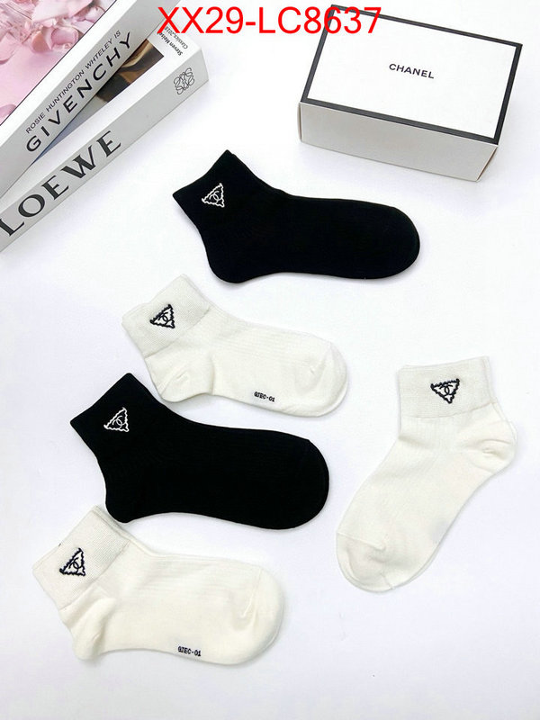 Sock-Chanel where quality designer replica ID: LC8637 $: 29USD