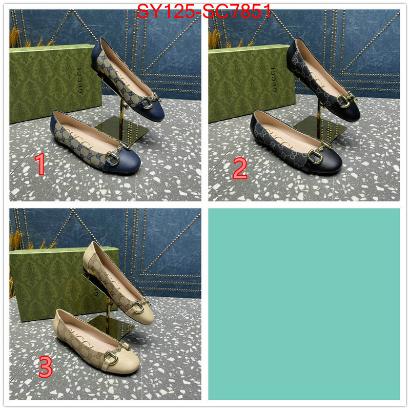 Women Shoes-Gucci replica aaaaa designer ID: SC7851 $: 125USD