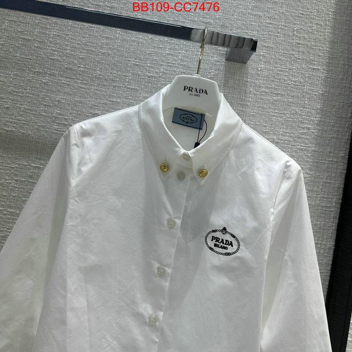 Clothing-Prada where should i buy replica ID: CC7476 $: 109USD