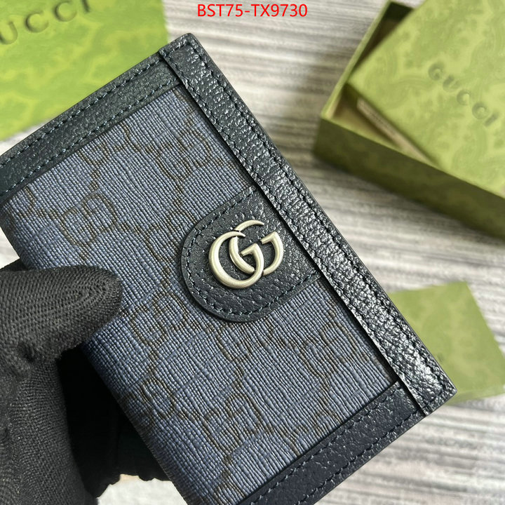 Gucci Bags(TOP)-Wallet- perfect ID: TX9730 $: 75USD,