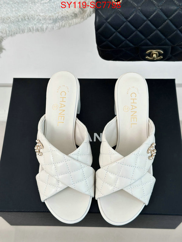 Women Shoes-Chanel quality replica ID: SC7798 $: 119USD