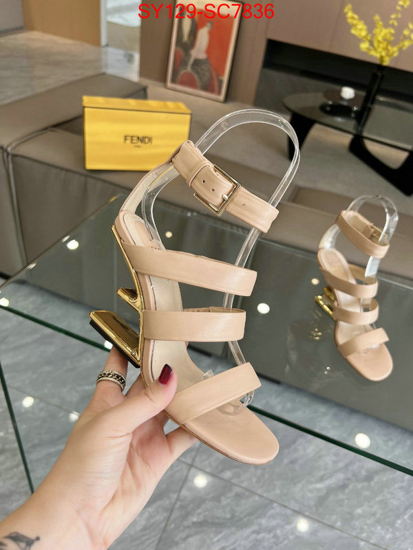 Women Shoes-Fendi is it ok to buy replica ID: SC7836 $: 129USD