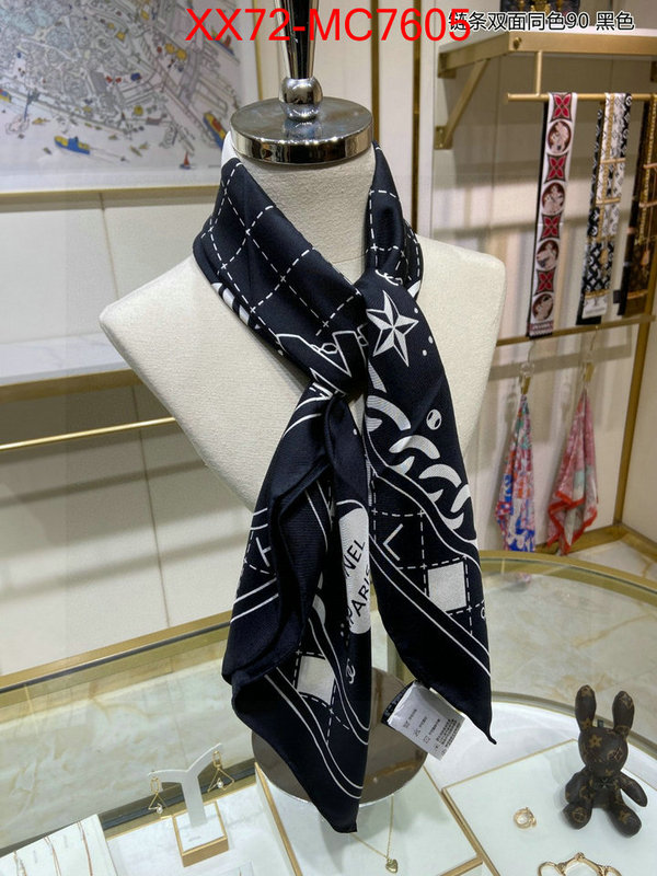 Scarf-Chanel is it illegal to buy ID: MC7605 $: 72USD