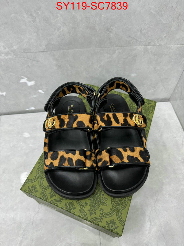 Women Shoes-Gucci quality aaaaa replica ID: SC7839 $: 119USD