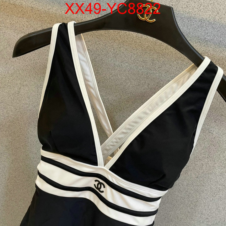 Swimsuit-Chanel from china 2024 ID: YC8822 $: 49USD