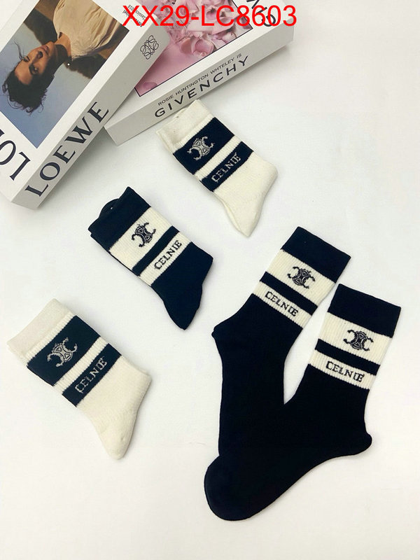 Sock-CELINE 7 star collection ID: LC8603 $: 29USD