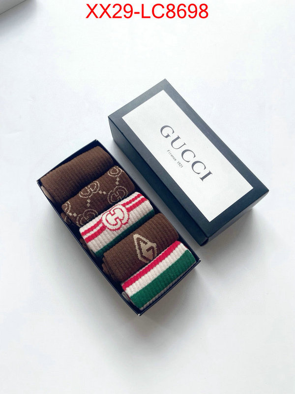 Sock-Gucci 2024 replica wholesale cheap sales online ID: LC8698 $: 29USD