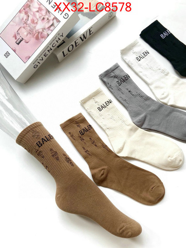 Sock-Balenciaga can you buy replica ID: LC8578 $: 32USD