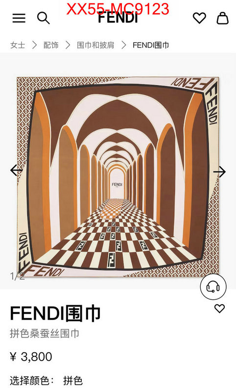 Scarf-Fendi new ID: MC9123 $: 55USD