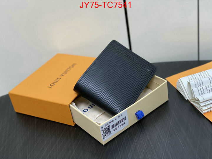 LV Bags(TOP)-Wallet where to find the best replicas ID: TC7541 $: 75USD,