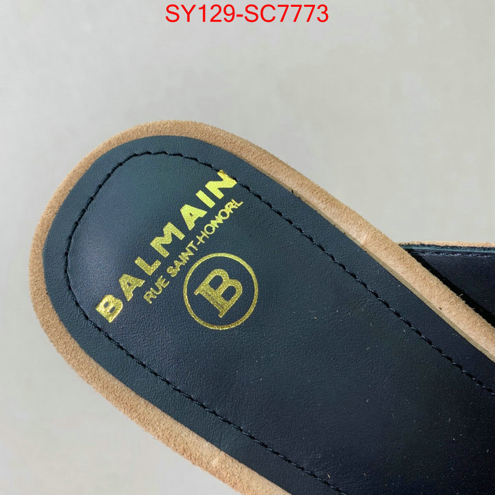 Women Shoes-Balmain shop designer replica ID: SC7773 $: 129USD