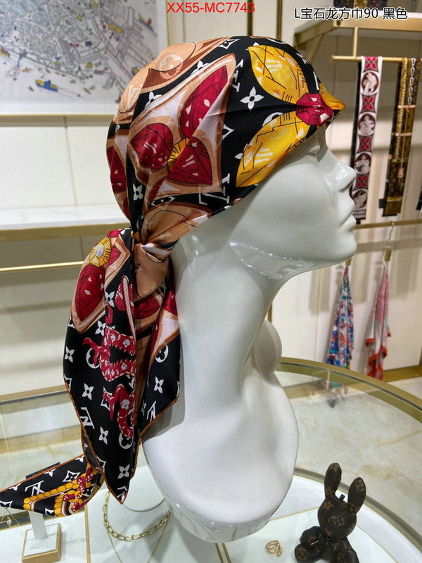 Scarf-LV perfect quality designer replica ID: MC7743 $: 55USD